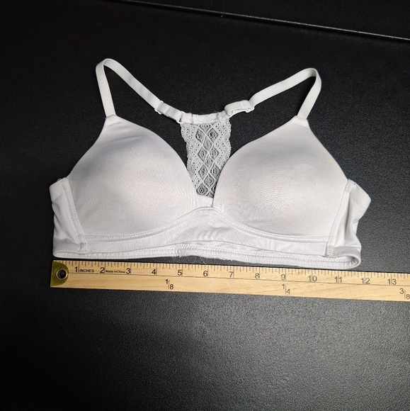 Maidenform White Lace Accent Bra - Picture 1 of 4